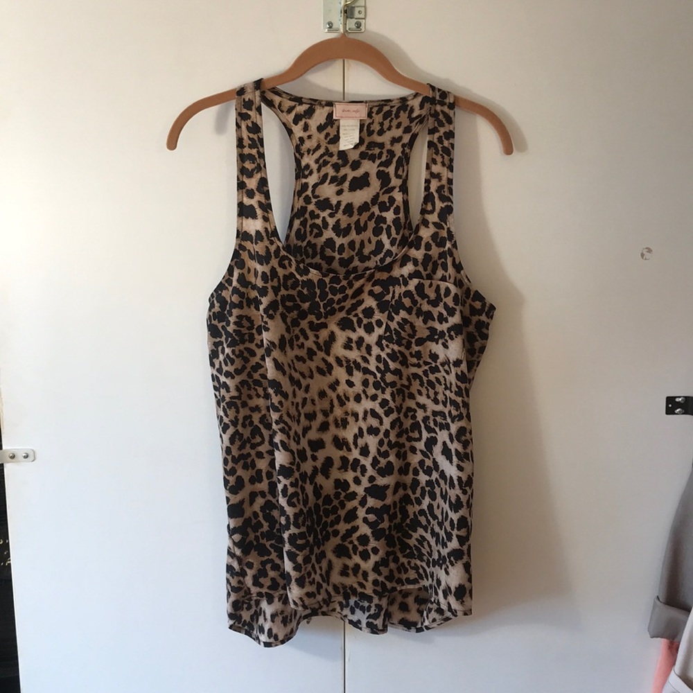 Love...Ady Leopard Tank Size M